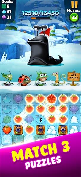 Best Fiends - juego de match 3 Captura de pantalla 2