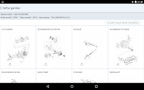 YAMAHA PartsCatalogue IDN Screenshot 3