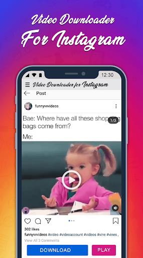 InstaSaver Photo & Video Downloader for Instagram Screenshot 3