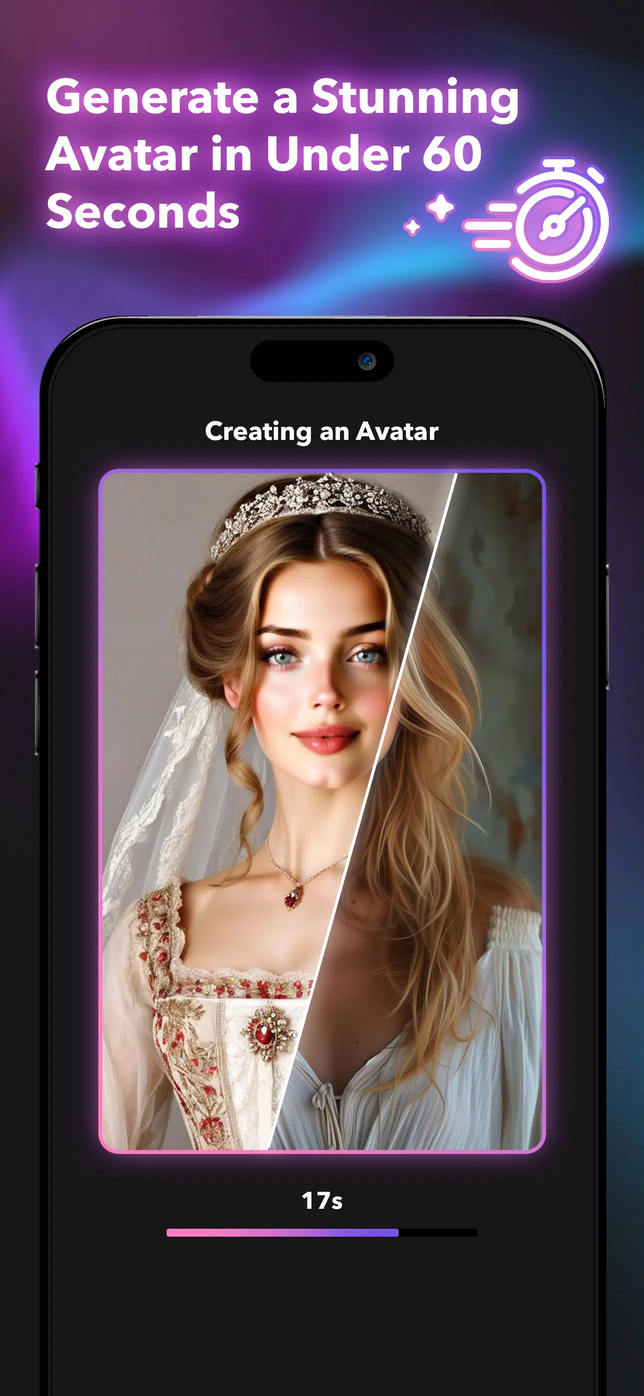 Aurora: AI Portrait Generator 스크린샷 0
