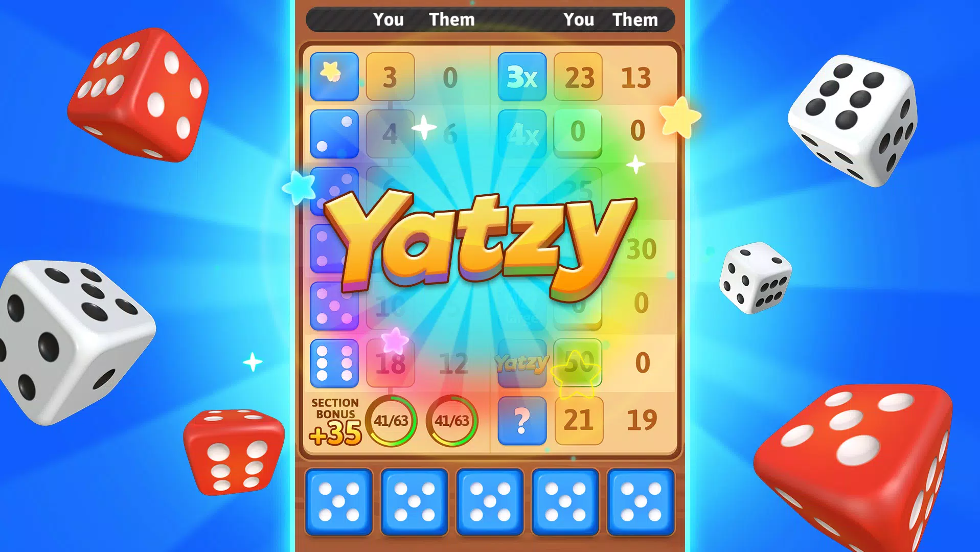 Yatzy Blitz Schermafbeelding 2