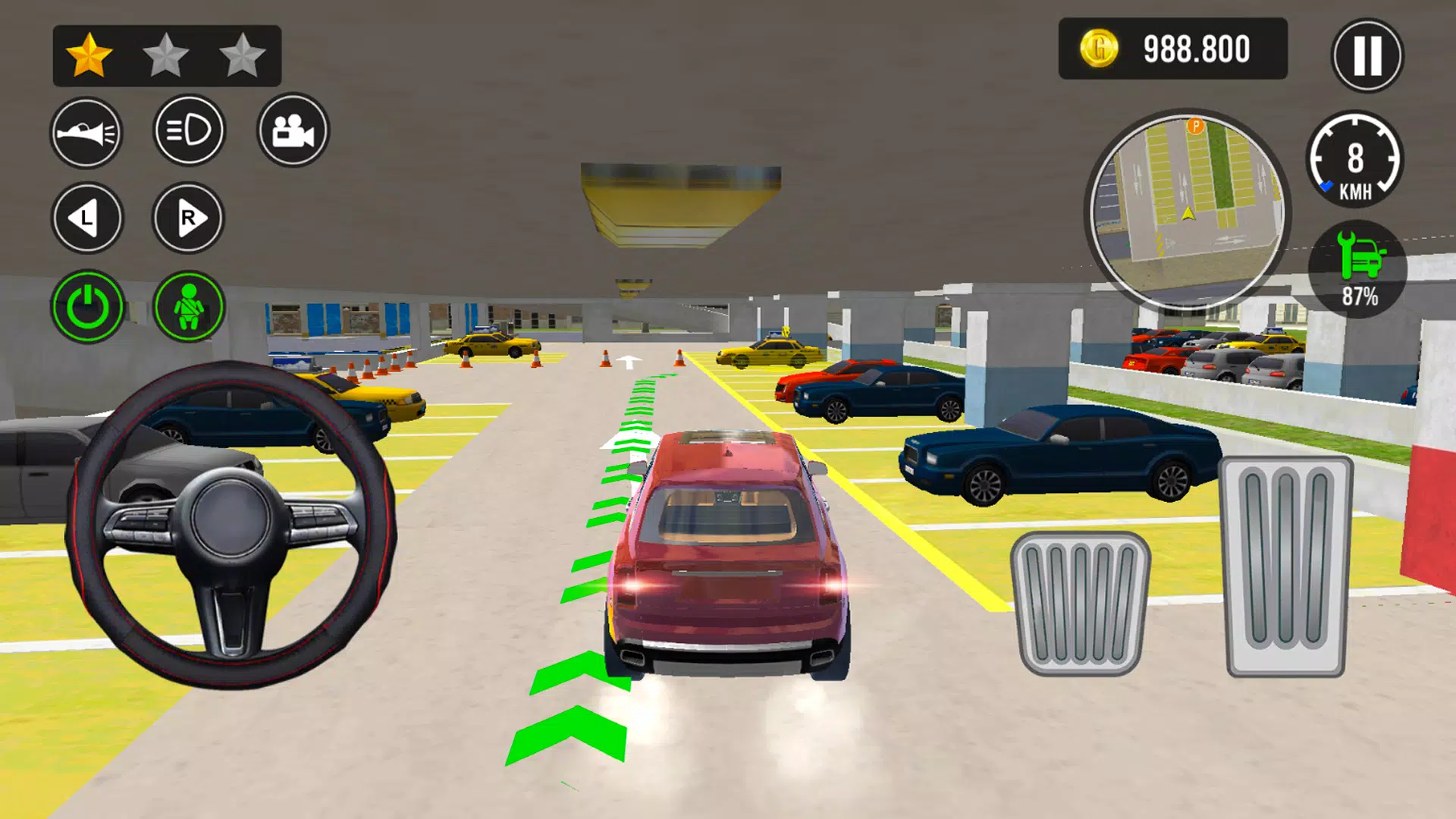 Car Driving & Parking Academy Captura de pantalla 1