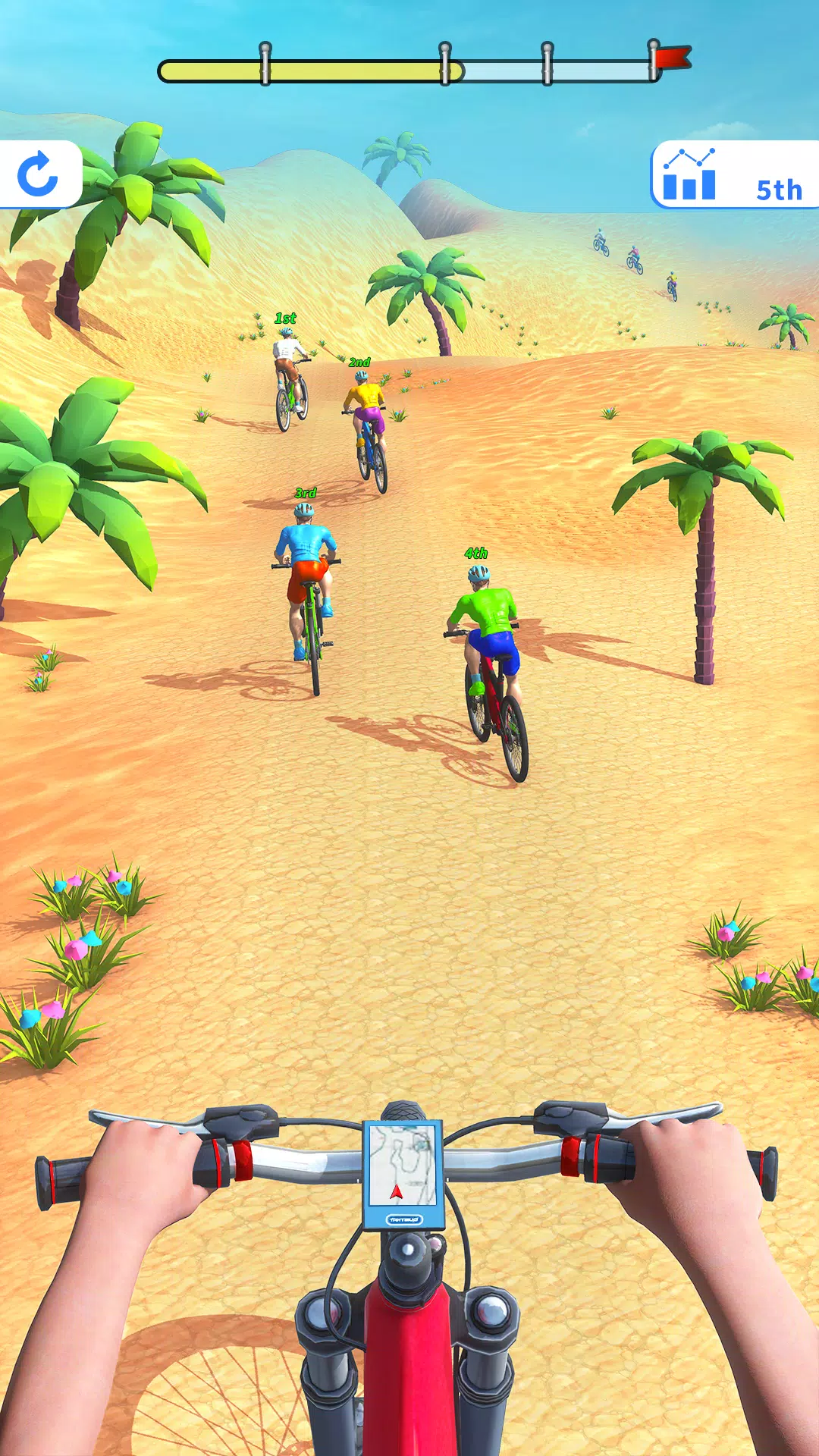 BMX Cycle Extreme Bicycle Game Скриншот 2