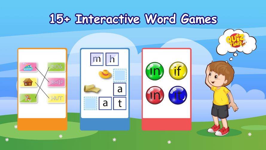 Kids Learn Rhyming Word Games Screenshot 1