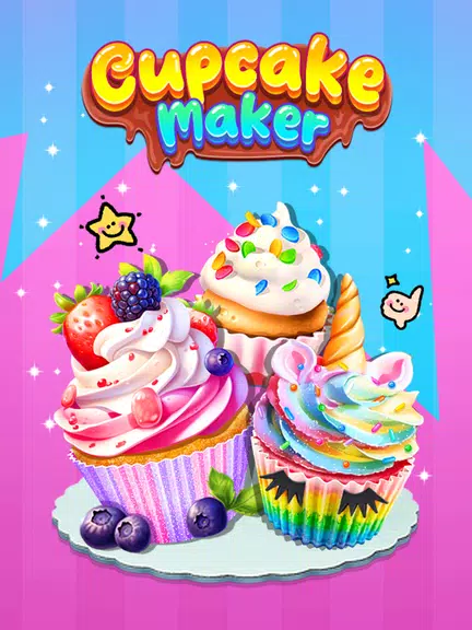 Cupcake Maker: Unicorn Cupcake スクリーンショット 0