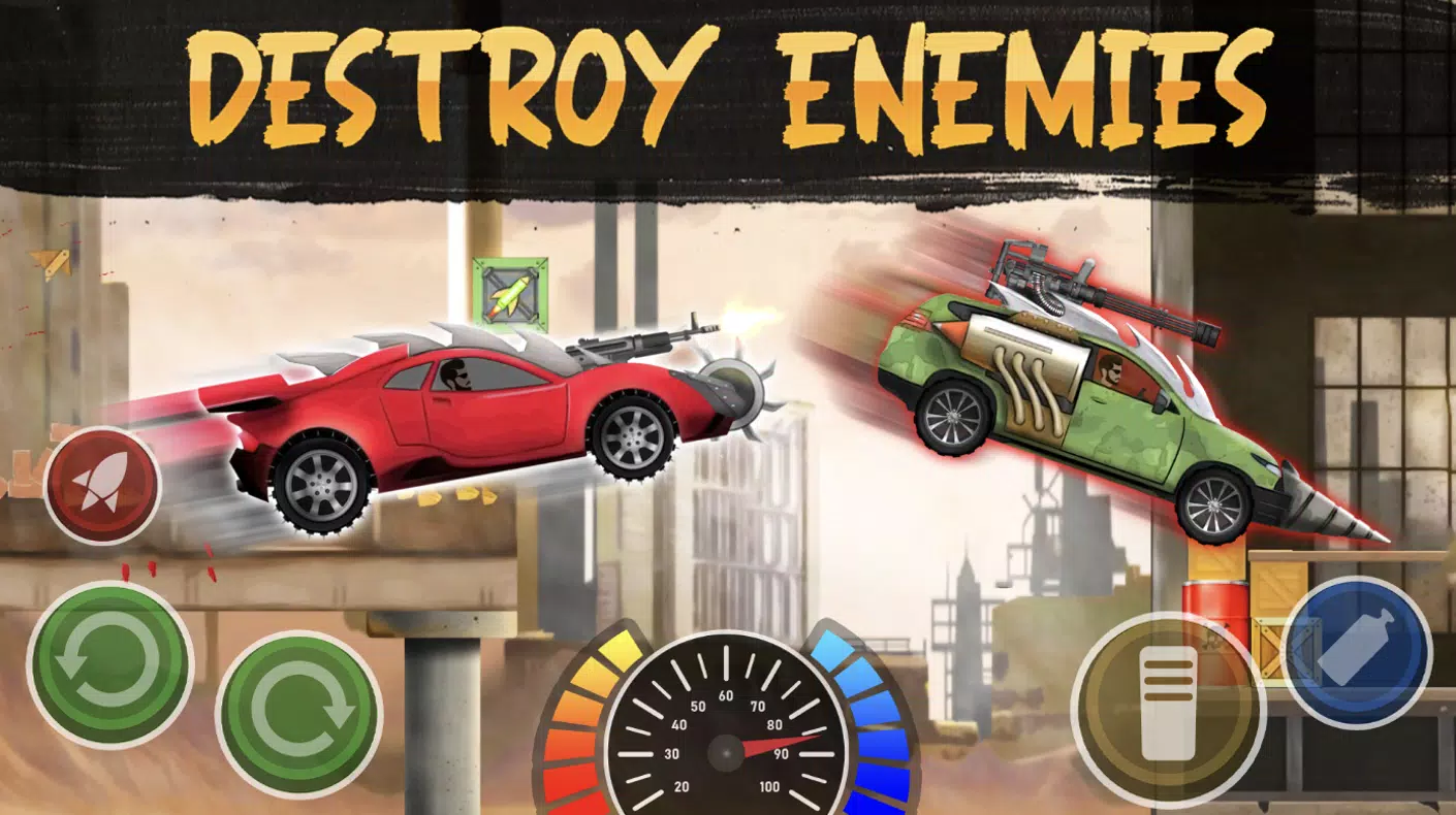 Zombie Crash Racing Screenshot 1