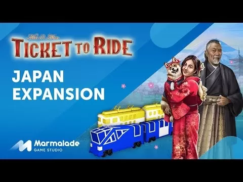 Trailer del juego de la expansión de Japón en Ticket to Ride
